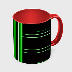 Кружка цветная Neon green