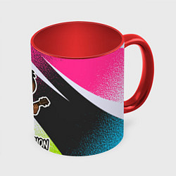 Кружка цветная XXXTentacion в мультяшном стиле