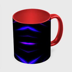 Кружка цветная Color black neon neon