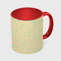Кружка цветная Color beige turquoise