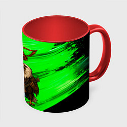 Кружка цветная Aerosmith орлы