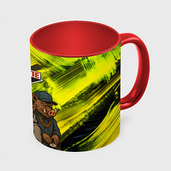 Кружка цветная Beastie boys в образе кабанов