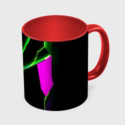 Кружка цветная Neon multicolored glow