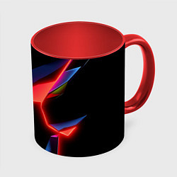 Кружка цветная Neon red