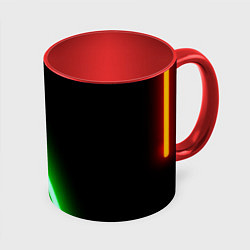 Кружка цветная Color neon green