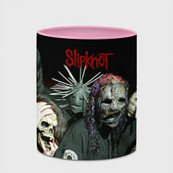 Кружка 3D Slipknot, цвет: 3D-белый + розовый — фото 2