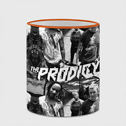 Кружка 3D The Prodigy, цвет: 3D-оранжевый кант — фото 2