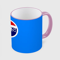 Кружка 3D Sexsi Pepsi, цвет: 3D-розовый кант