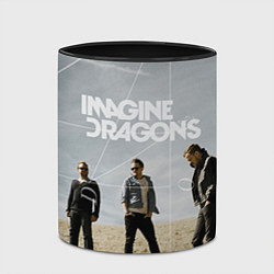 Кружка 3D Imagine Dragons: Boys, цвет: 3D-белый + черный — фото 2