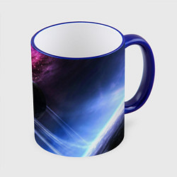 Кружка цветная Космос