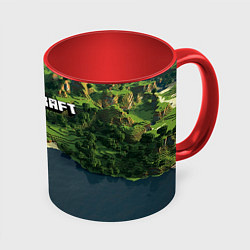 Кружка цветная Minecraft Location