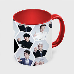 Кружка цветная EXO Boys
