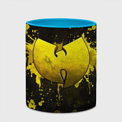 Кружка 3D Wu-Tang Clan: Yellow, цвет: 3D-белый + небесно-голубой — фото 2