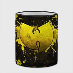 Кружка 3D Wu-Tang Clan: Yellow цвета 3D-черный кант — фото 2