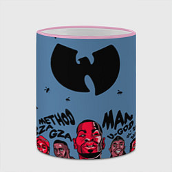 Кружка 3D Wu-Tang Clan: Method Man, цвет: 3D-розовый кант — фото 2