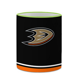 Кружка 3D Anaheim Ducks Selanne, цвет: 3D-светло-зеленый кант — фото 2