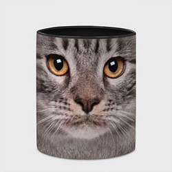 Кружка 3D Котик, цвет: 3D-белый + черный — фото 2