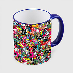 Кружка цветная Стикербомбинг