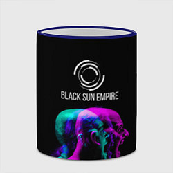 Кружка 3D Black Sun Empire Rage, цвет: 3D-синий кант — фото 2