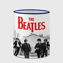 Кружка 3D The Beatles: Break, цвет: 3D-синий кант — фото 2