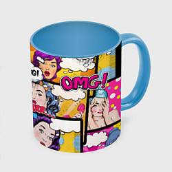 Кружка цветная POP ART