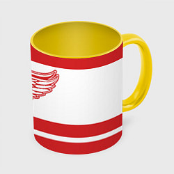 Кружка цветная Detroit Red Wings