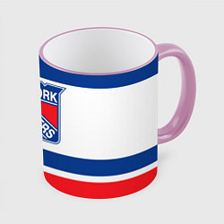 Кружка цветная New York Rangers