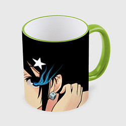 Кружка цветная Black Rock Shooter - глаза Мато Курои