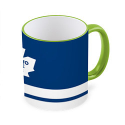 Кружка 3D Toronto Maple Leafs, цвет: 3D-светло-зеленый кант