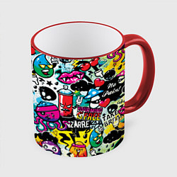 Кружка цветная Bombing