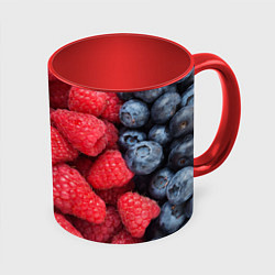 Кружка цветная Ягодная