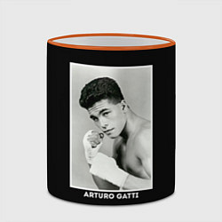 Кружка 3D Arturo Gatti: Photo, цвет: 3D-оранжевый кант — фото 2