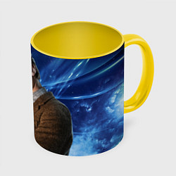 Кружка 3D 11th Doctor Who, цвет: 3D-белый + желтый