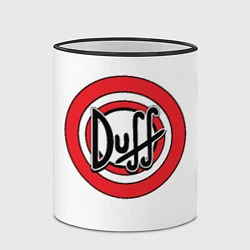 Кружка 3D Duff, цвет: 3D-черный кант — фото 2