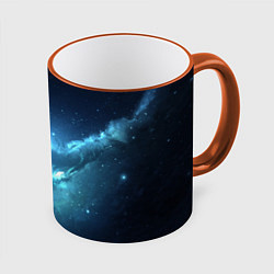 Кружка 3D Atlantis Nebula, цвет: 3D-оранжевый кант