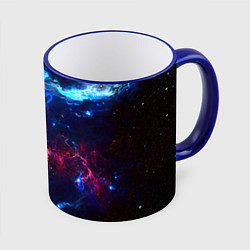 Кружка цветная Космос