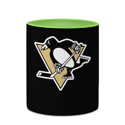 Кружка 3D Pittsburgh Penguins: Crosby, цвет: 3D-белый + светло-зеленый — фото 2