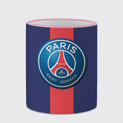 Кружка 3D Paris Saint-German, цвет: 3D-розовый кант — фото 2
