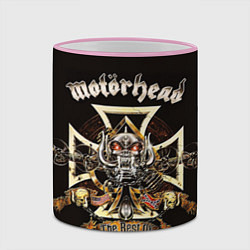 Кружка 3D Motorhead: The best of, цвет: 3D-розовый кант — фото 2