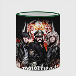Кружка 3D Motorhead Band, цвет: 3D-зеленый кант — фото 2