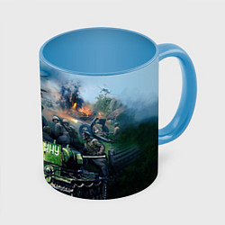 Кружка цветная За родину