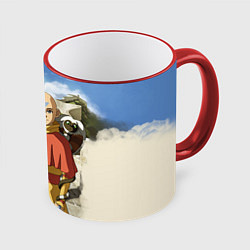 Кружка цветная Легенда об Аанге