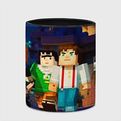 Кружка 3D Minecraft Men's, цвет: 3D-белый + черный — фото 2