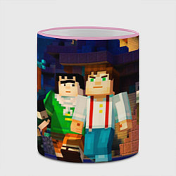 Кружка 3D Minecraft Men's, цвет: 3D-розовый кант — фото 2