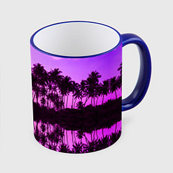 Кружка 3D Hawaii dream, цвет: 3D-синий кант