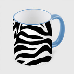 Кружка цветная Зебра