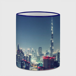 Кружка 3D Дубай, цвет: 3D-синий кант — фото 2