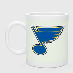 Кружка керамическая St Louis Blues, цвет: фосфор