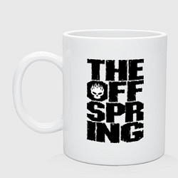 Кружка керамическая The Offspring, цвет: белый