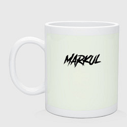Кружка керамическая Markul, цвет: фосфор